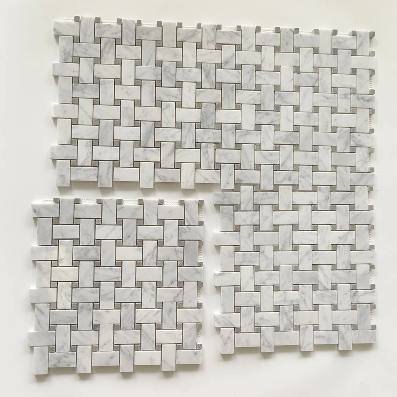 Basketweave Mosaic Tile