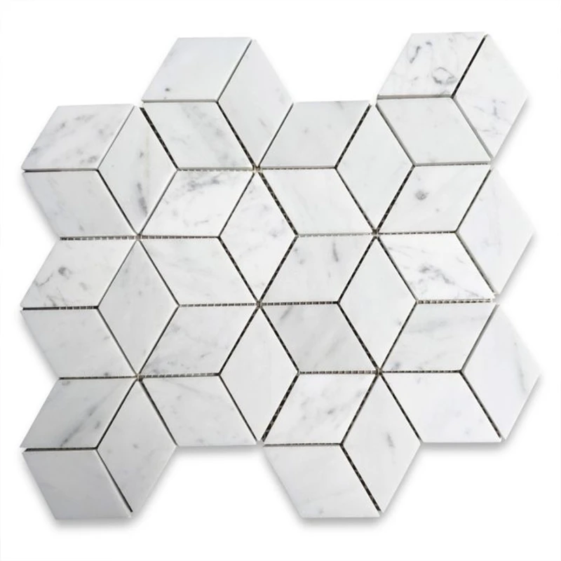 Carrara Marble Mosaic Tiles