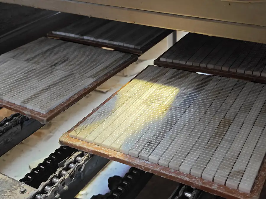 Stone Mosaic Tiles Production